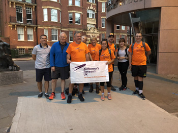 A group of nine brave employees from Hallmark Care Homesâ€™ Central Support Office in Billericay, Essex, walked 62 miles in two days, raising Â£13,700 for Alzheimerâ€™s Research UK.